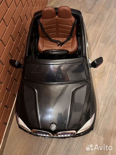 Детский электромобиль двухместный на пульте