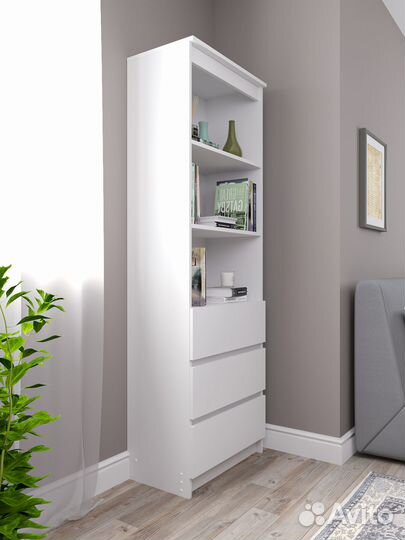 Стеллаж «Мори» мст 600.3 Белый