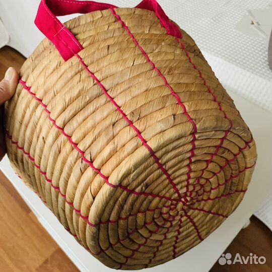 Корзина плетеная IKEA (ручная работа)