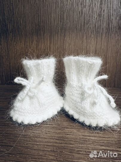 Пинетки вязаные