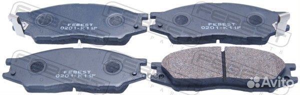 Колодки дисковые п. Nissan Almera 1.5i-2.2D 00-01