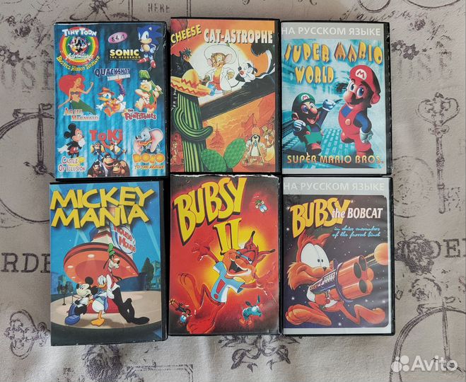 Игровой картридж для приставки Sega