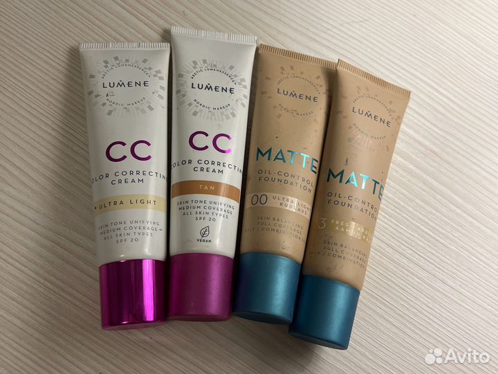 Крем тональный lumene