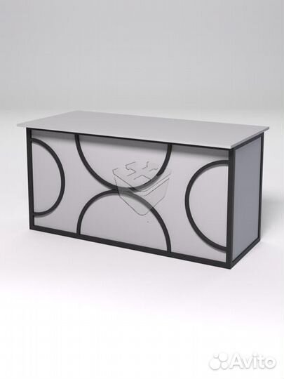 Стол рабочий офисный С-04А 