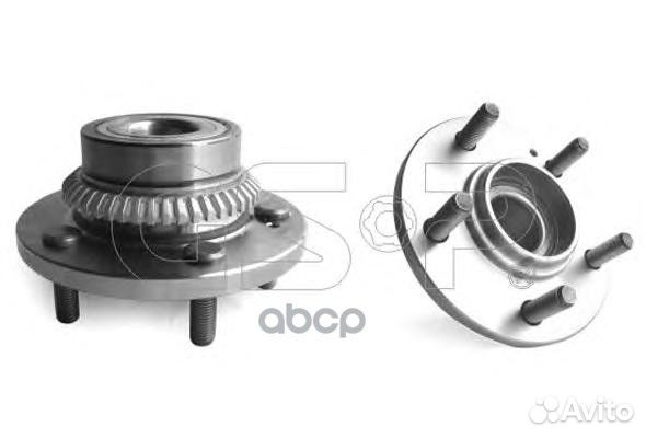 Подшипник-ступица зад.hyundai trajet 00- с абс