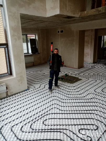 Сантехник, Отопление, Тёплый пол, Водоснабжение