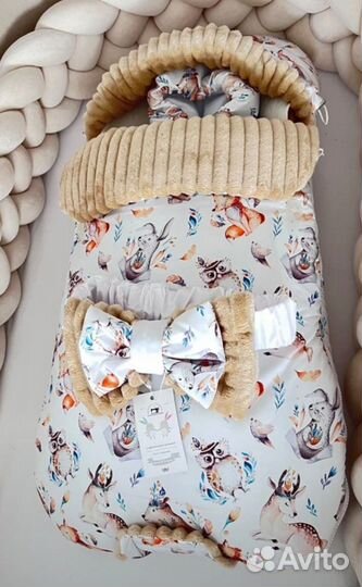 Зимний комбинезон для новорожденных