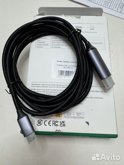 USB C k 8K Displayport 1,4 для Macbook Pro iPad