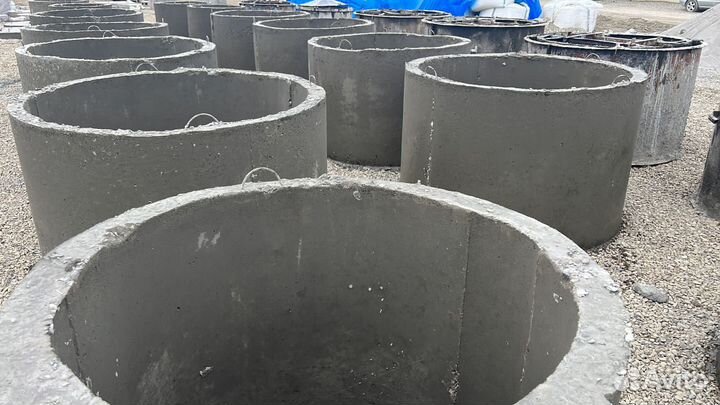 Бетонные кольца для колодца и канализации