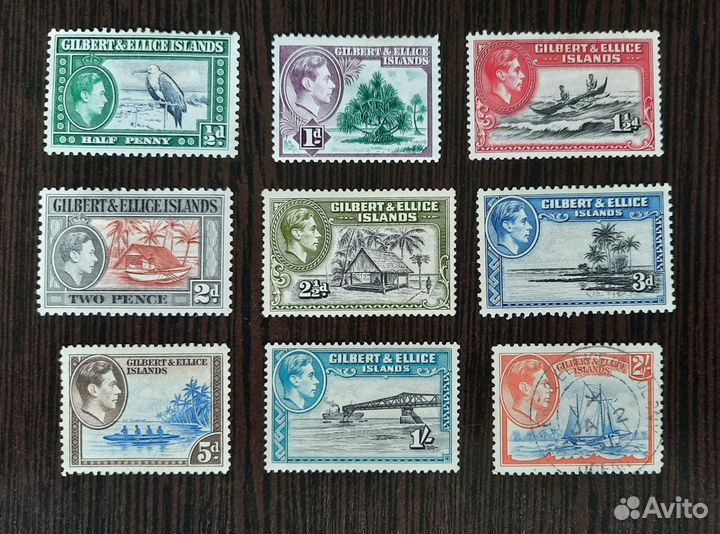 Британские Английские колонии Фиджи, Ниуэ, Тонга