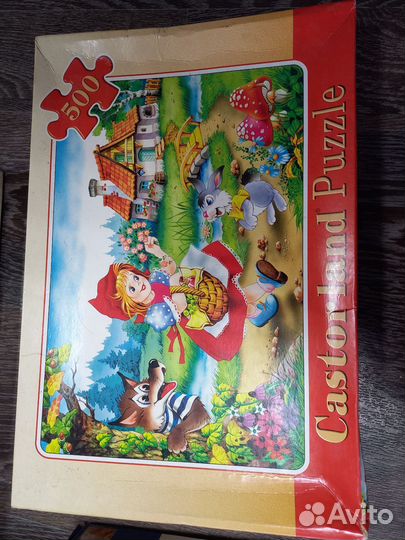 Пазлы для детей пакетом обмен