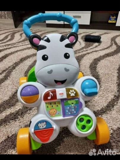 Ходунки каталка fisher price музыкальные