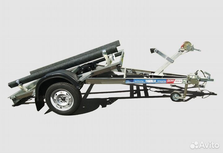 Лодочный прицеп к легковому прицепу дон 3618