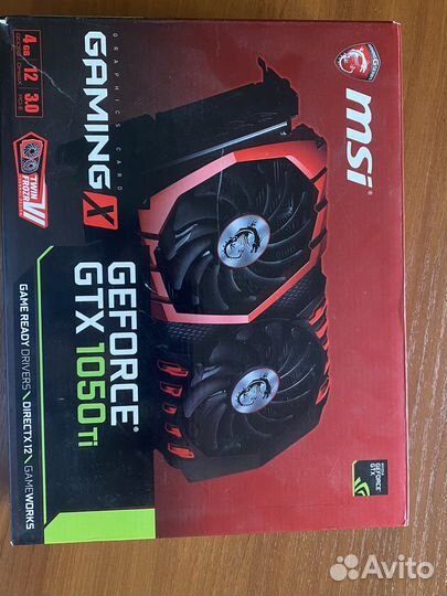 Msi gtx 1050 ti 4gb