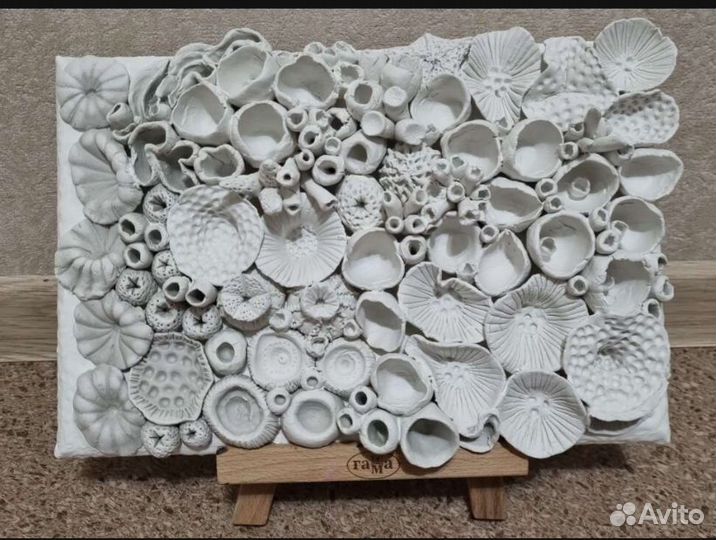 Настенное панно из гипса