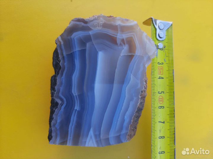 Срез агата полированый