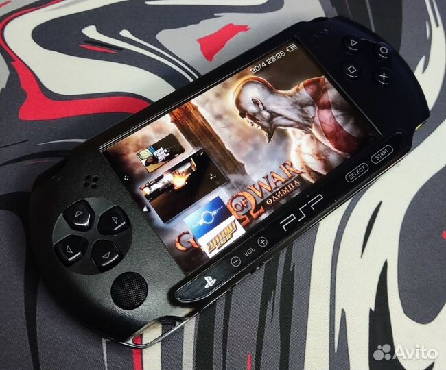 Sony PlayStation PSP e1008/8Gb/Прошита/Игры