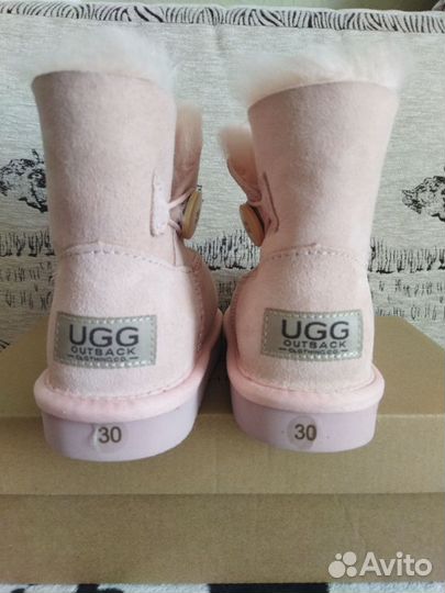 Ботинки зимние UGG детские