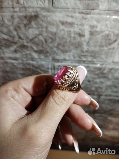 Золотой перстень женская СССР