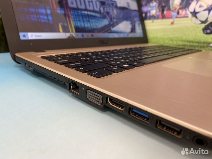 Шустрый Ноутбук Asus Intel/SSD/4gb/15.6