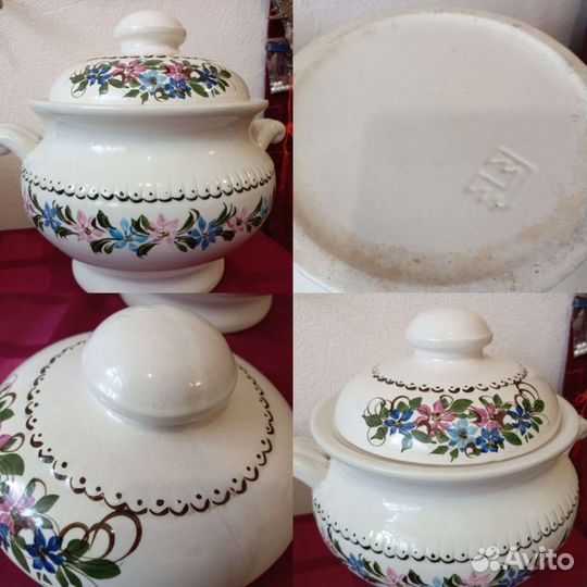 Супница, горшочки