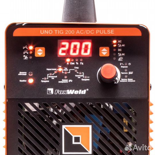 Аппарат аргонодуговой сварки TIG 200 AC/DC pulse