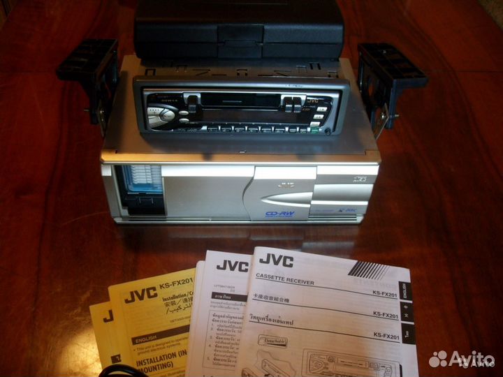 Автомобильная магнитола JVC KS-FX201 + CD чейнджер