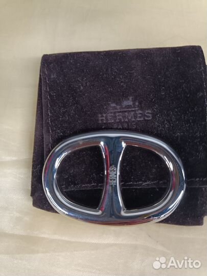 Зажим для платка. Hermes. Оригинал