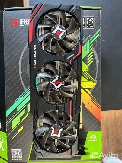 Видеокарта Gainward rtx 3070 ti