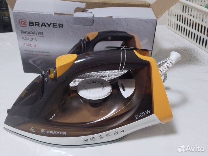 Паровой утюг brayer