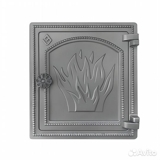 Дверь для Печи везувий печная дт-4 (не крашенная)