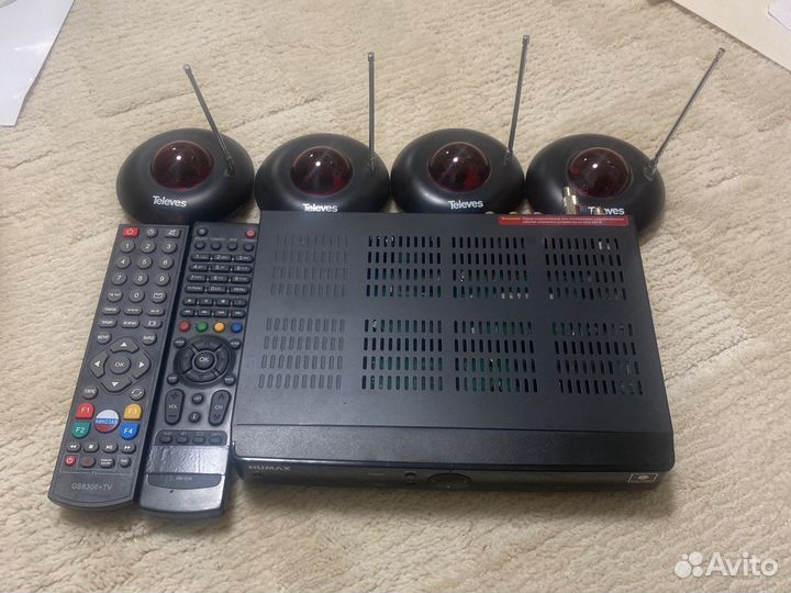 Цифровая спутниковая тв приставка humax