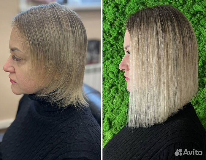 Загущение волос в рассрочку