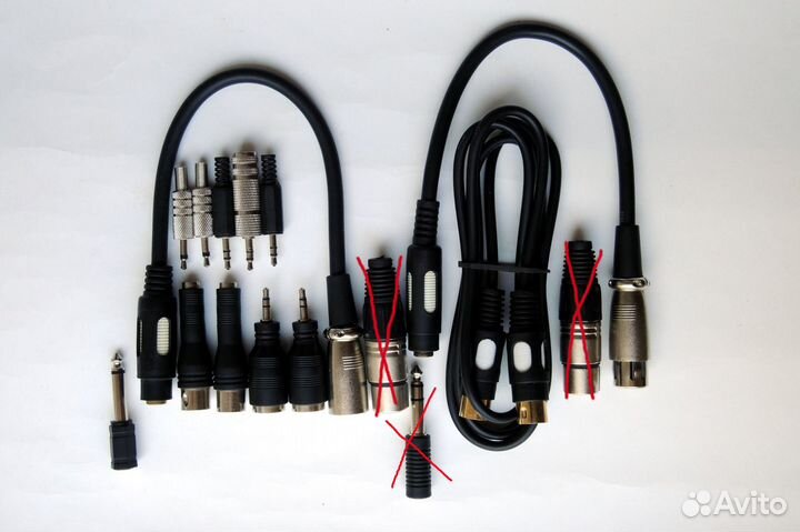 Переходники для звука (все вместе)