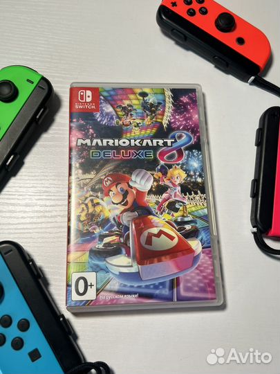 Игра mario kart 8 deluxe для nintendo switch