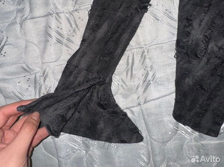 Черная женская рубашка Y2k