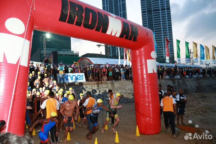 Помощники в организации соревнований айронмен