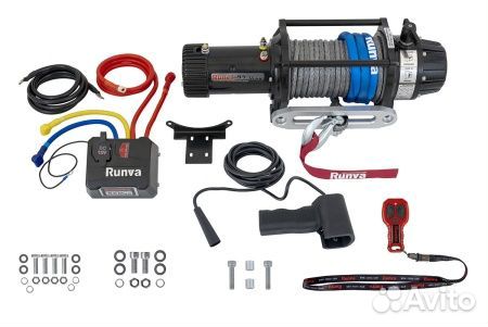 Лебедка 12VRunva 9500lb\4350кг max EWB9500MAX-Q-SR