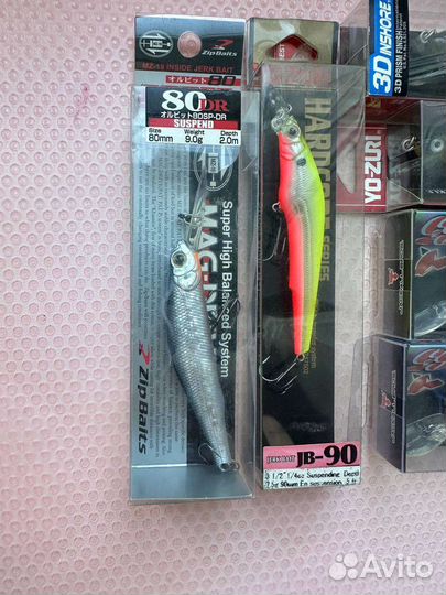 Воблеры Jackall zipbaits