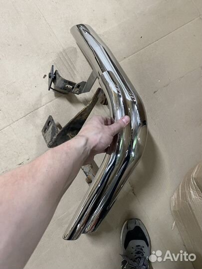 Хромированный обвес land cruiser 200