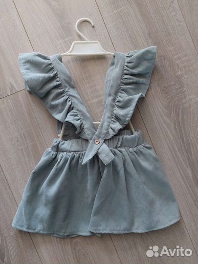 Вельветовый сарафан