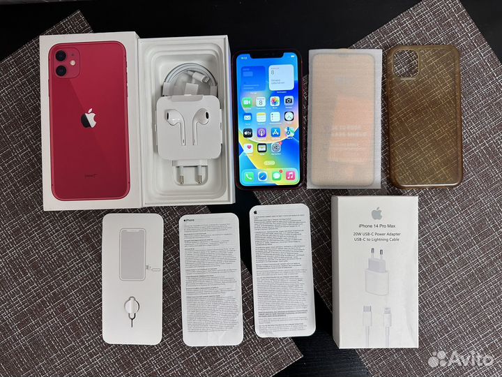 iPhone 11 64 Gb Red Ростест
