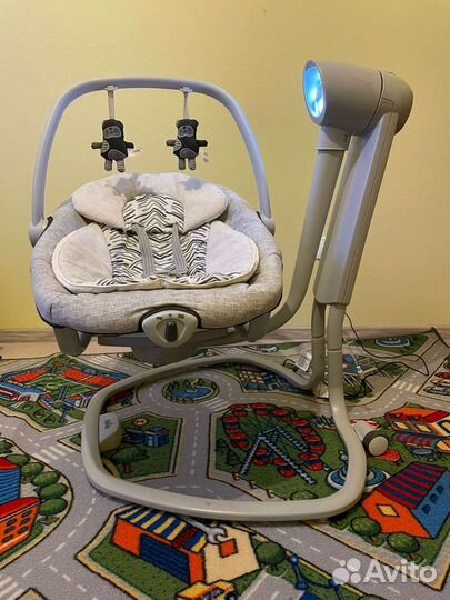 Детские электронные качели для новорожденных