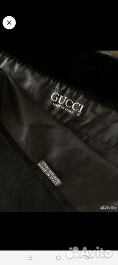 Кожаный платок Gucci