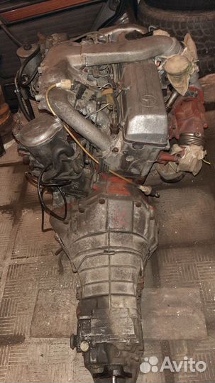Двигатель 602.962 2.5TD с кпп 717.437