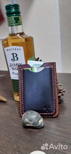 Картхолдер из натуральной кожи