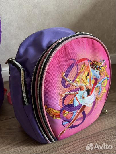 Рюкзак, чехол для обруча, чехол для мяча