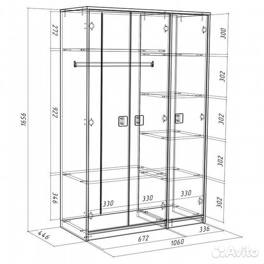 Детский шкаф