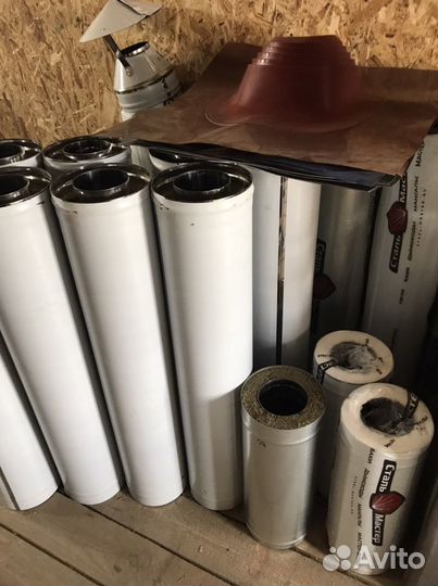 Дымоходы сэндвич трубы