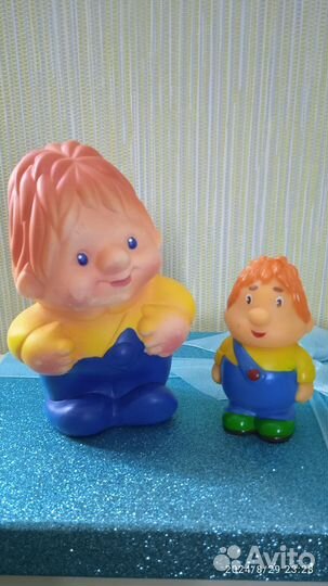 Резиновые мультяшные игрушки